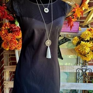 Pearl by Georgina Chapman Black Dress